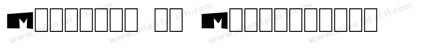 Ministry of Moron字体转换